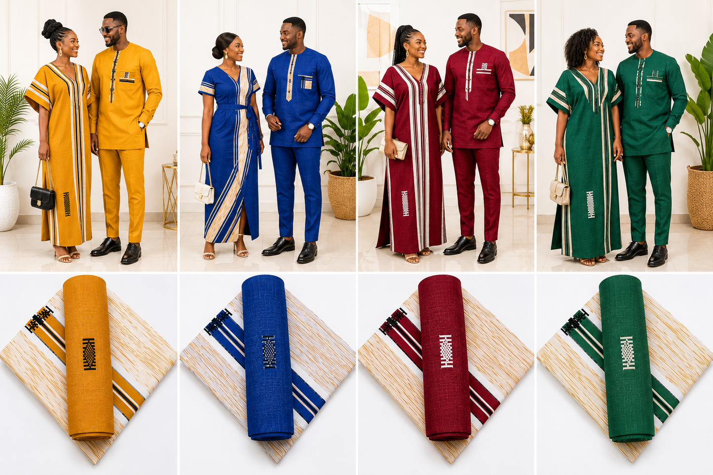 Pagnes Faso Danfani authentique-Tissage artisanal