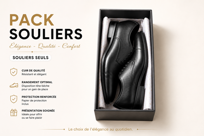 Packs Faso Elégance -Chemises, pantalon, chaussures premium