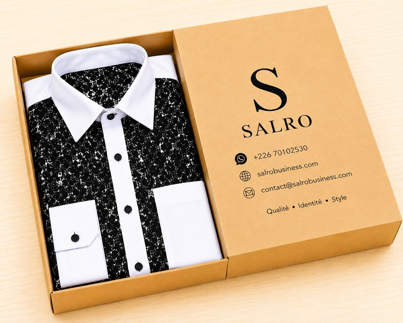 Packs Faso Elégance -Chemises, pantalon, chaussures premium