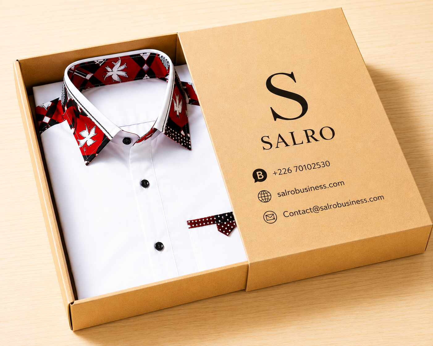 Packs Faso Elégance -Chemises, pantalon, chaussures premium