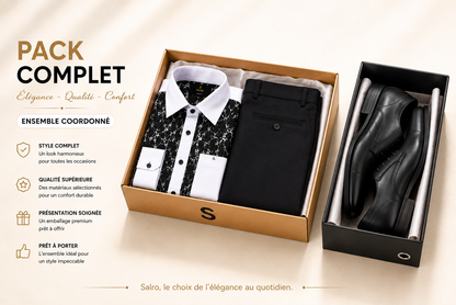Packs Faso Elégance -Chemises, pantalon, chaussures premium